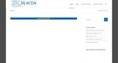 Desktop Screenshot of njacda.com