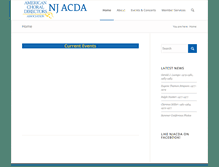Tablet Screenshot of njacda.com